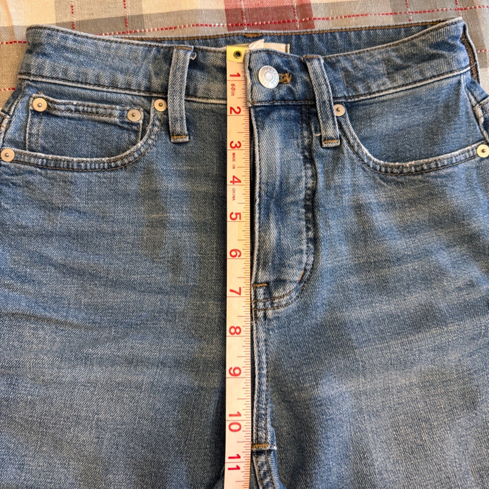 Madewell High Rise Blue Jeans - Size 24 Slim Demi Boot